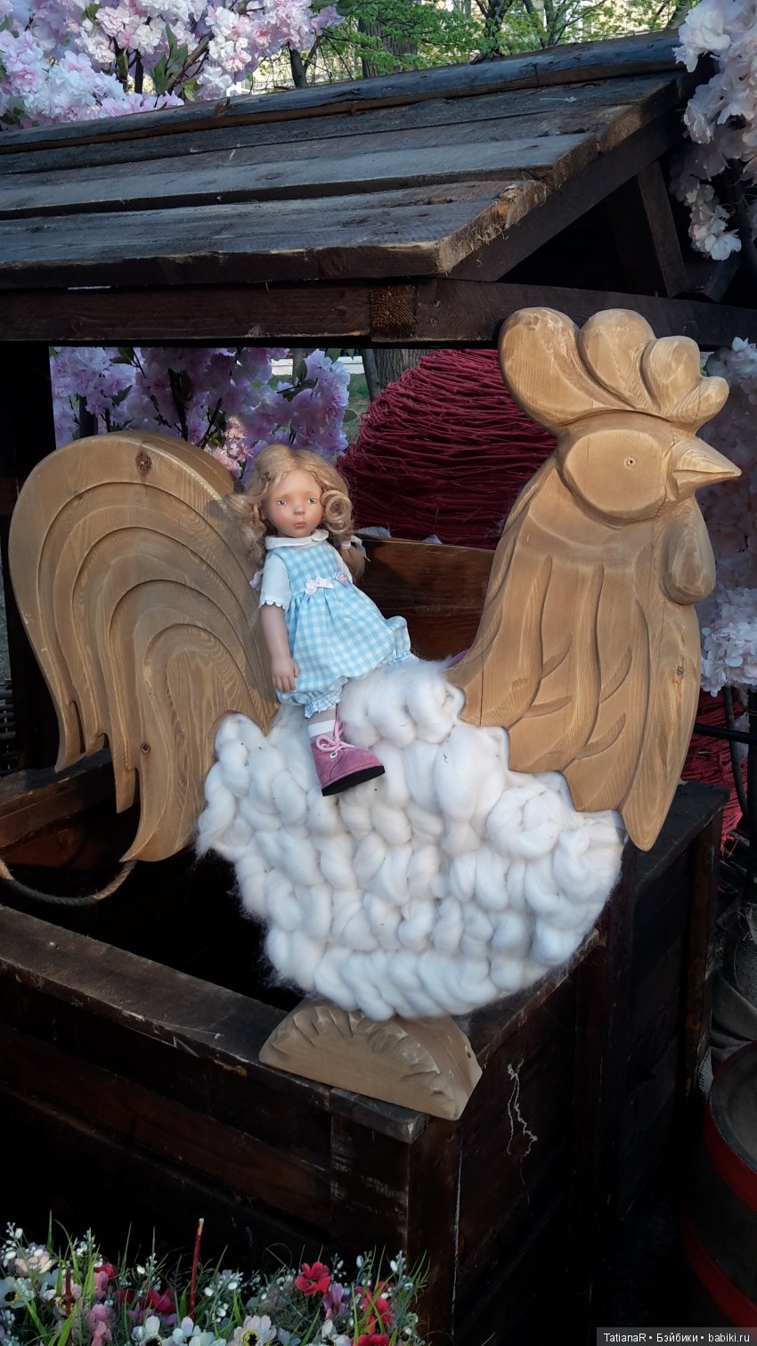 Пасхальная прогулка Лизхен. Куклы Zwergnase