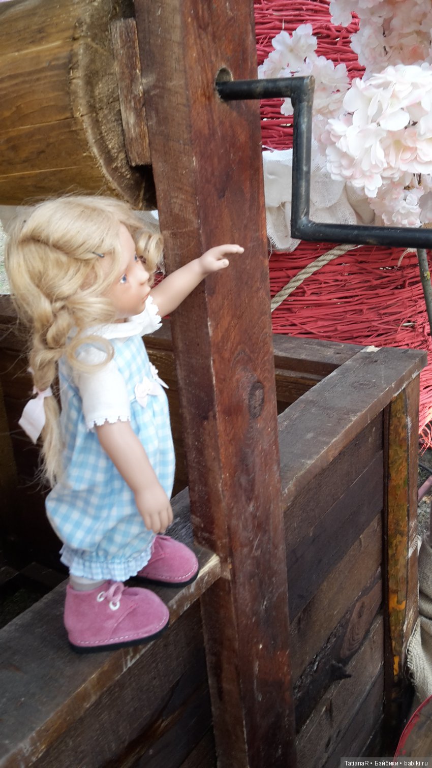 Пасхальная прогулка Лизхен. Куклы Zwergnase