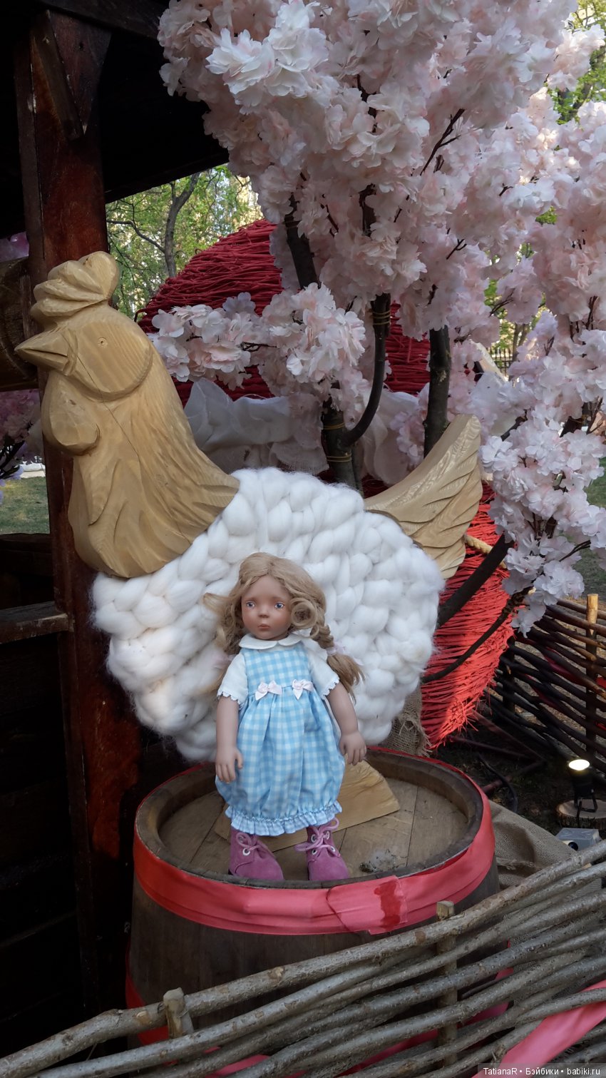 Пасхальная прогулка Лизхен. Куклы Zwergnase