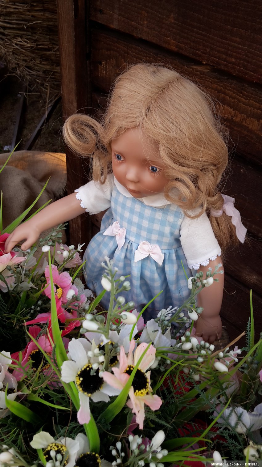 Пасхальная прогулка Лизхен. Куклы Zwergnase