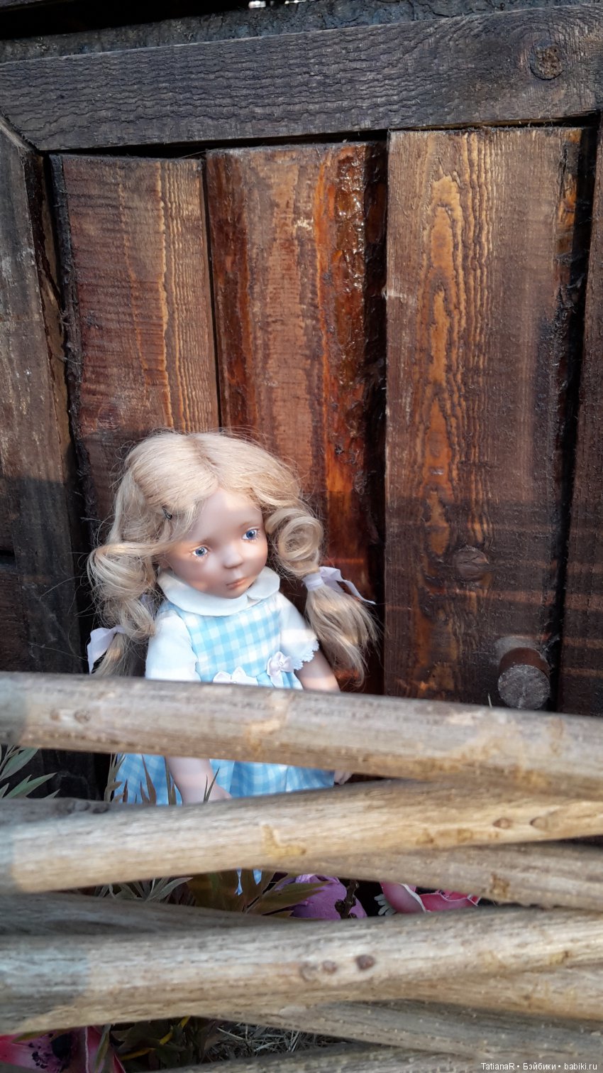 Пасхальная прогулка Лизхен. Куклы Zwergnase