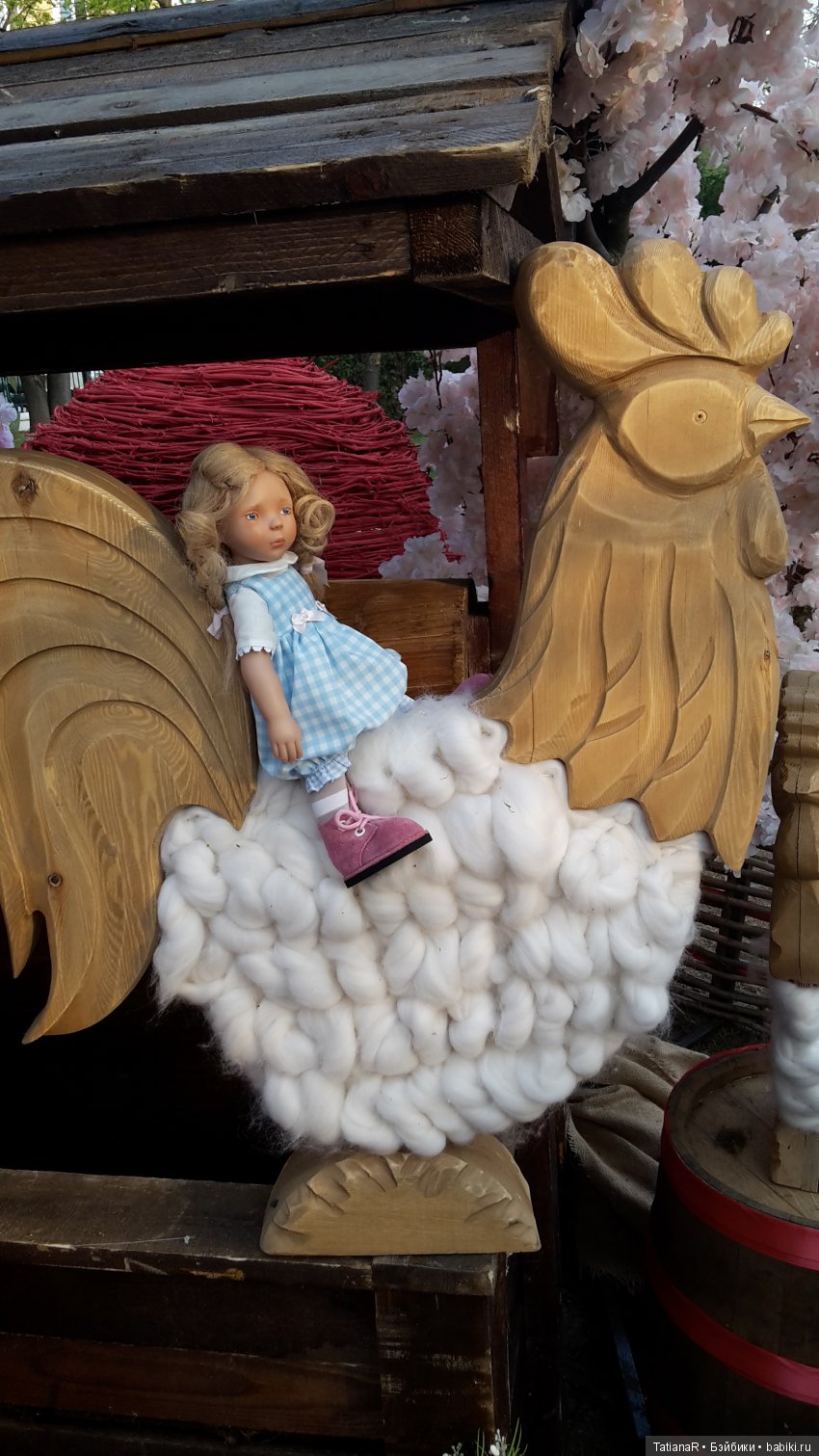 Пасхальная прогулка Лизхен. Куклы Zwergnase