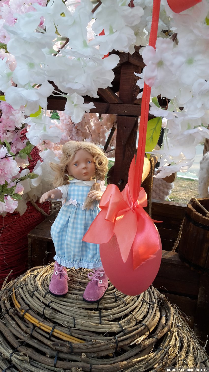 Пасхальная прогулка Лизхен. Куклы Zwergnase