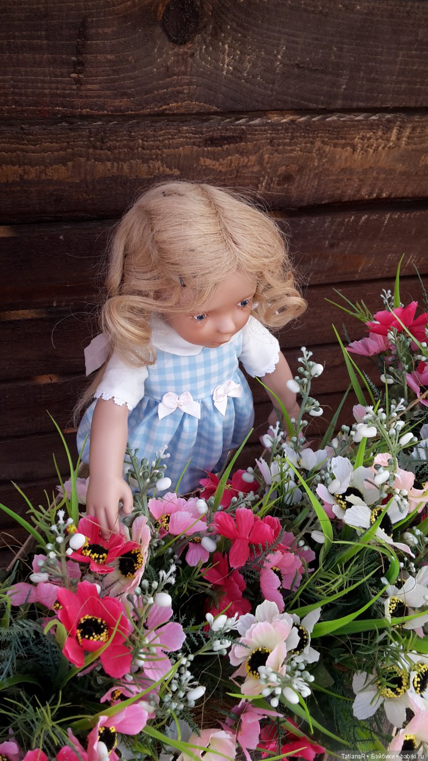 Пасхальная прогулка Лизхен. Куклы Zwergnase