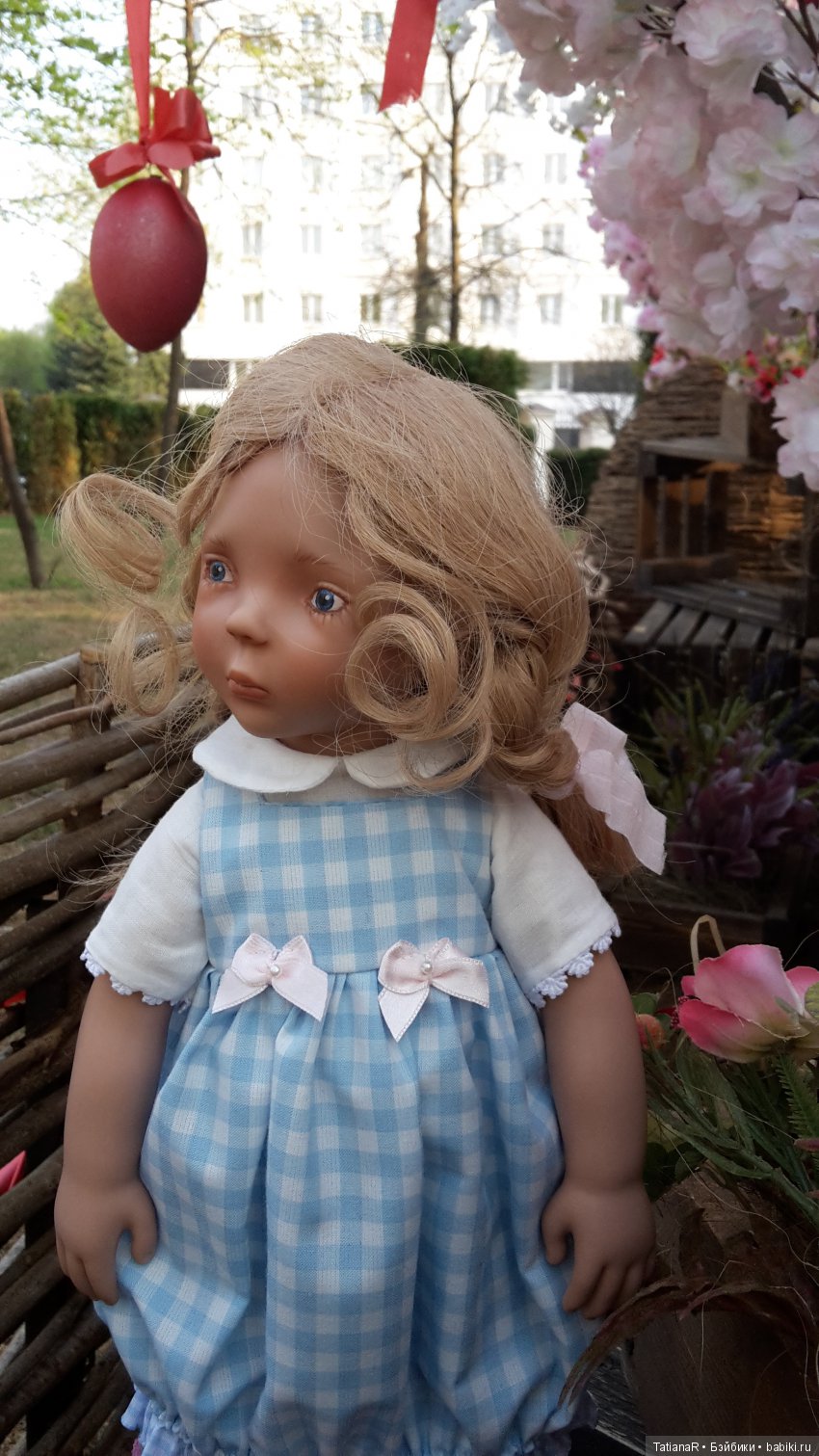 Пасхальная прогулка Лизхен. Куклы Zwergnase