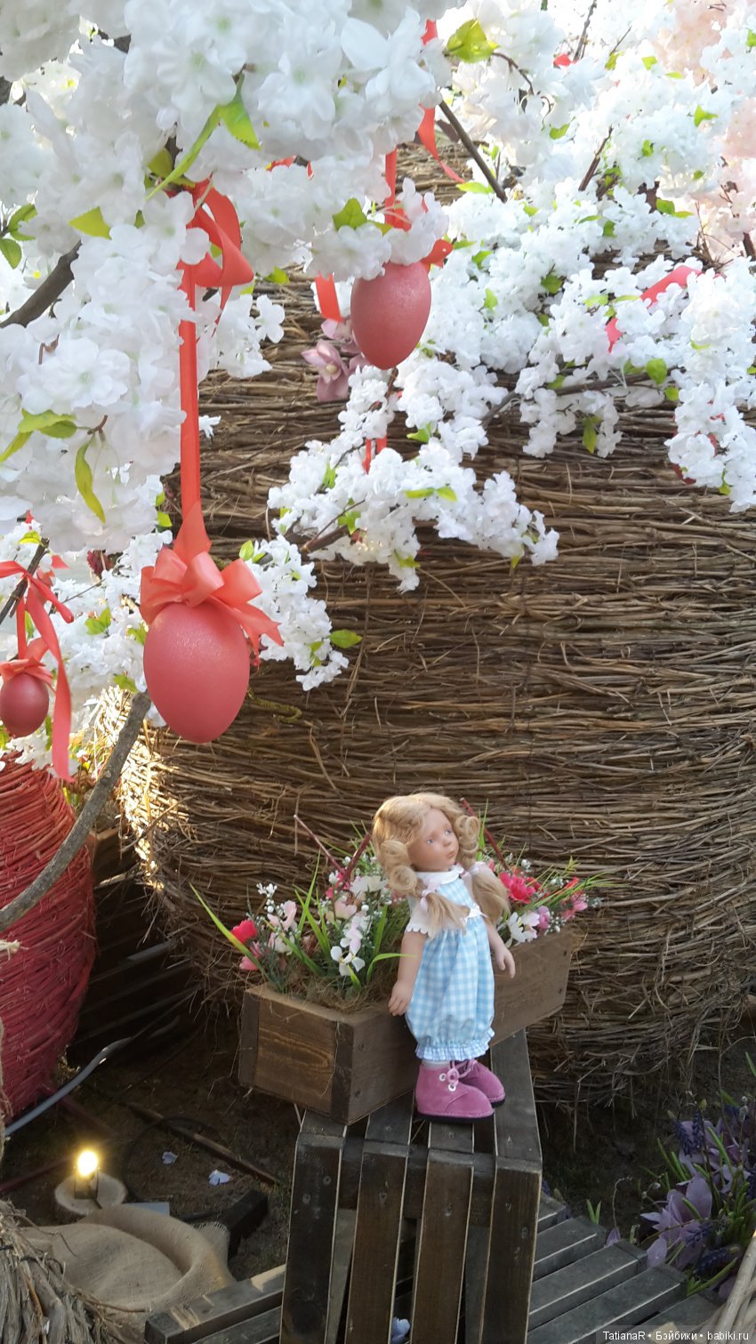 Пасхальная прогулка Лизхен. Куклы Zwergnase