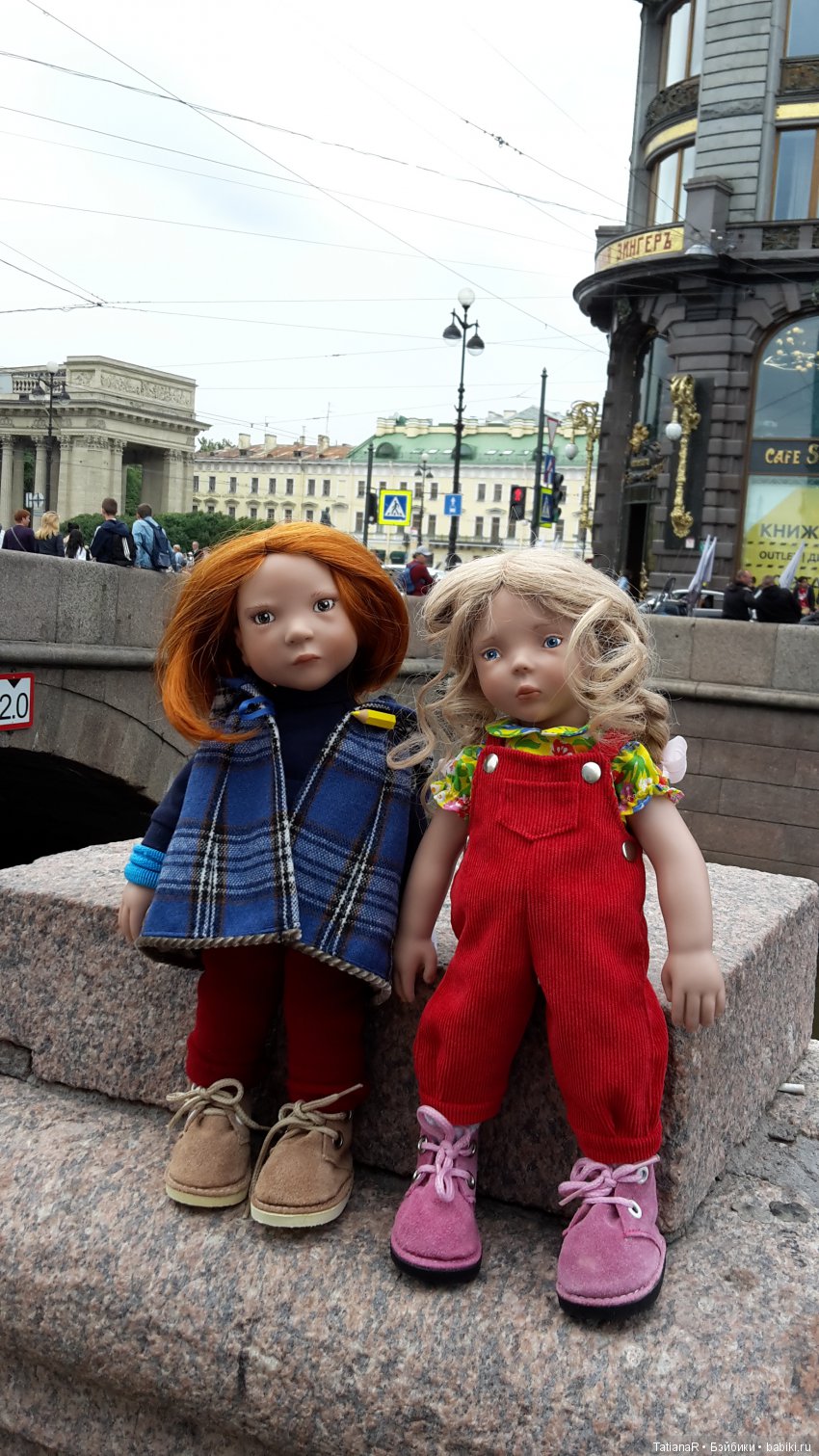 Путешествия моих кукол. Настоящие друзья (фото 3)