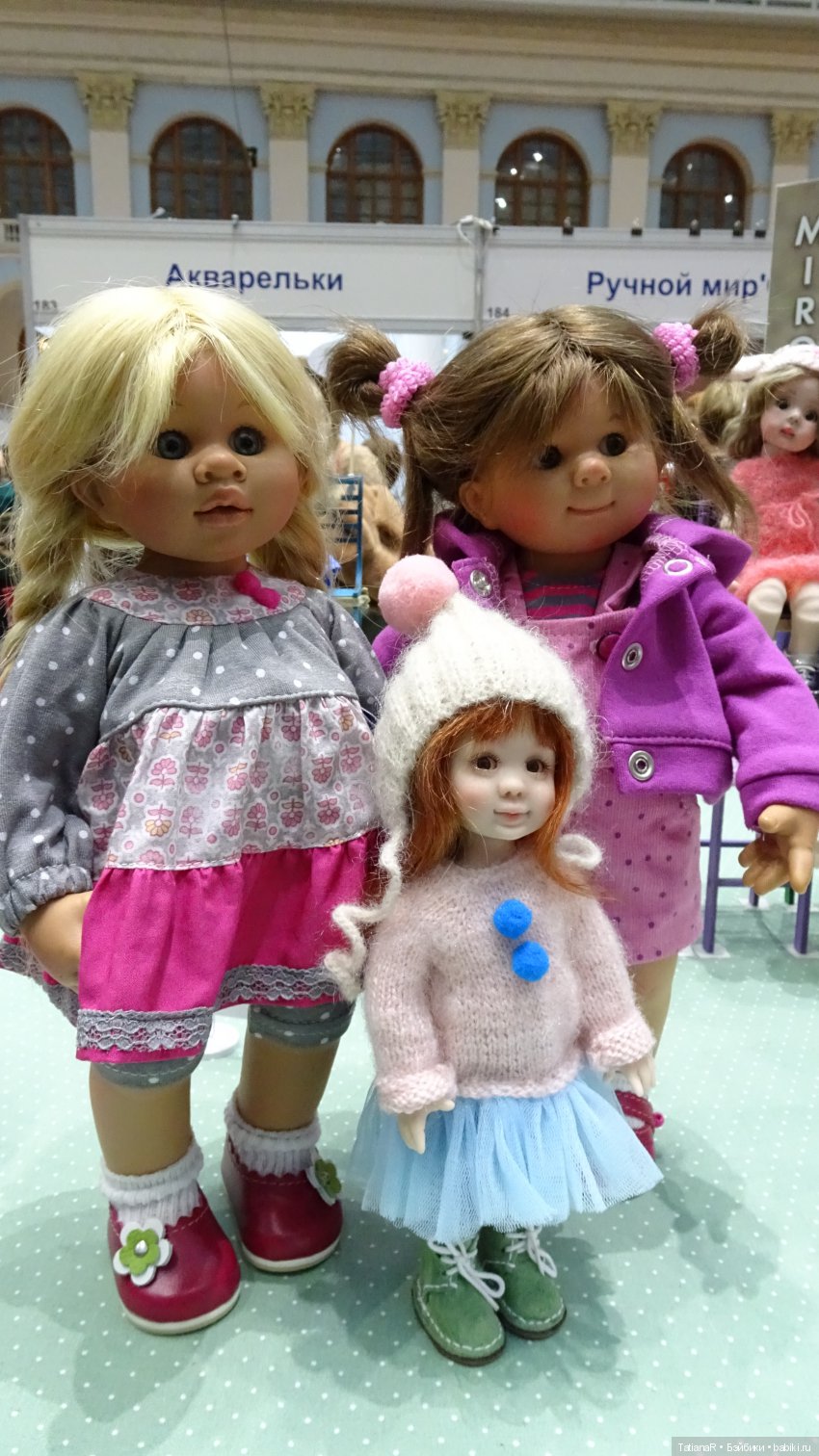 Вихтели на выставке "Искусство куклы", младшие сестры и сказочные домики | Бэйбики Вихтели на выставке "Искусство куклы", младшие сестры и сказочные домики (фото 7)