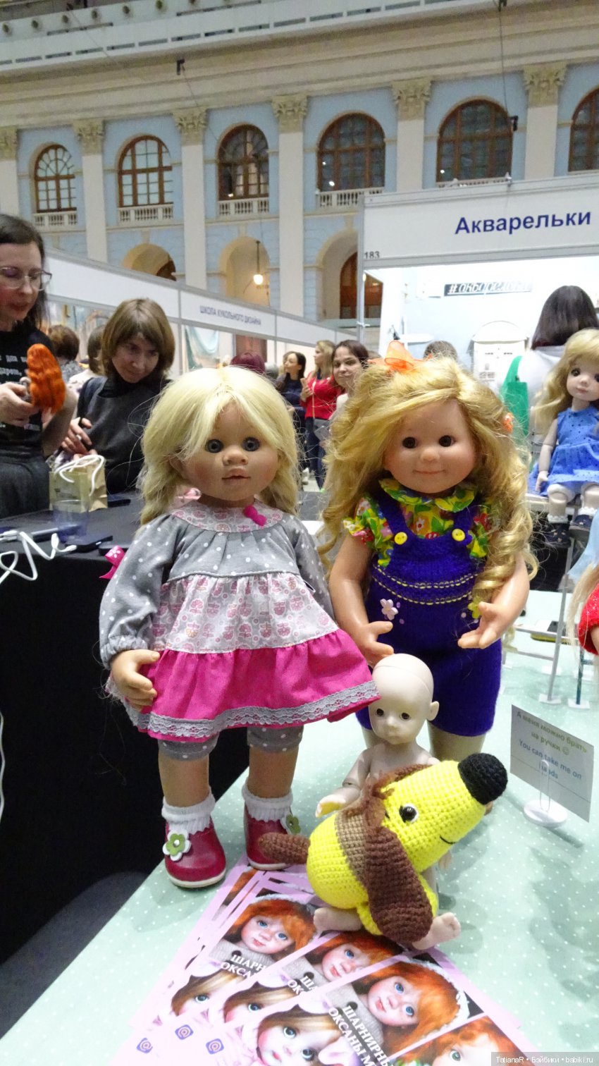 Вихтели на выставке "Искусство куклы", младшие сестры и сказочные домики | Бэйбики Вихтели на выставке "Искусство куклы", младшие сестры и сказочные домики (фото 8)