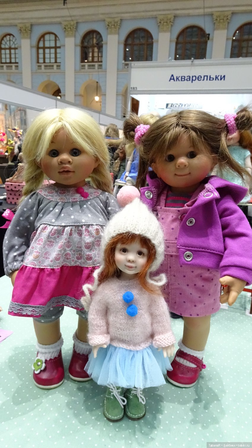 Вихтели на выставке "Искусство куклы", младшие сестры и сказочные домики | Бэйбики Вихтели на выставке "Искусство куклы", младшие сестры и сказочные домики (фото 5)