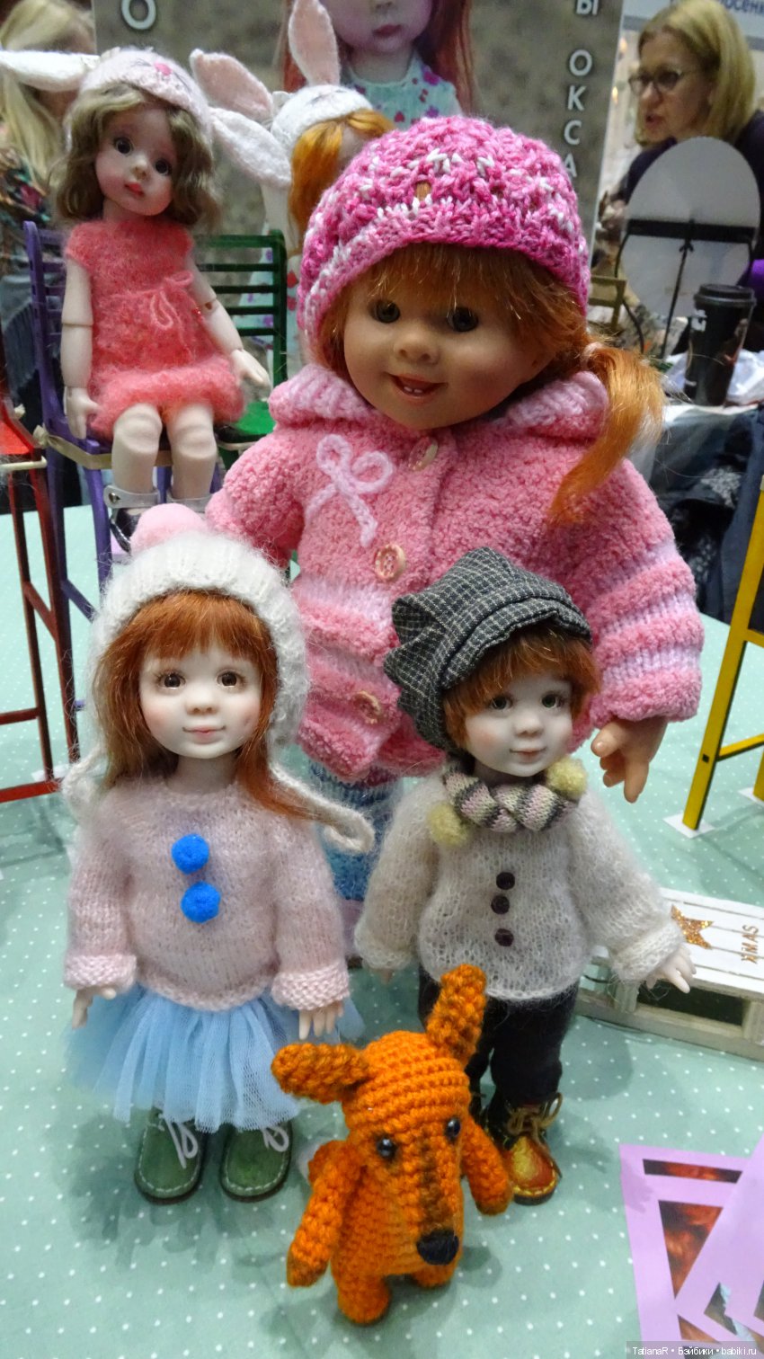 Вихтели на выставке "Искусство куклы", младшие сестры и сказочные домики | Бэйбики Вихтели на выставке "Искусство куклы", младшие сестры и сказочные домики (фото 6)