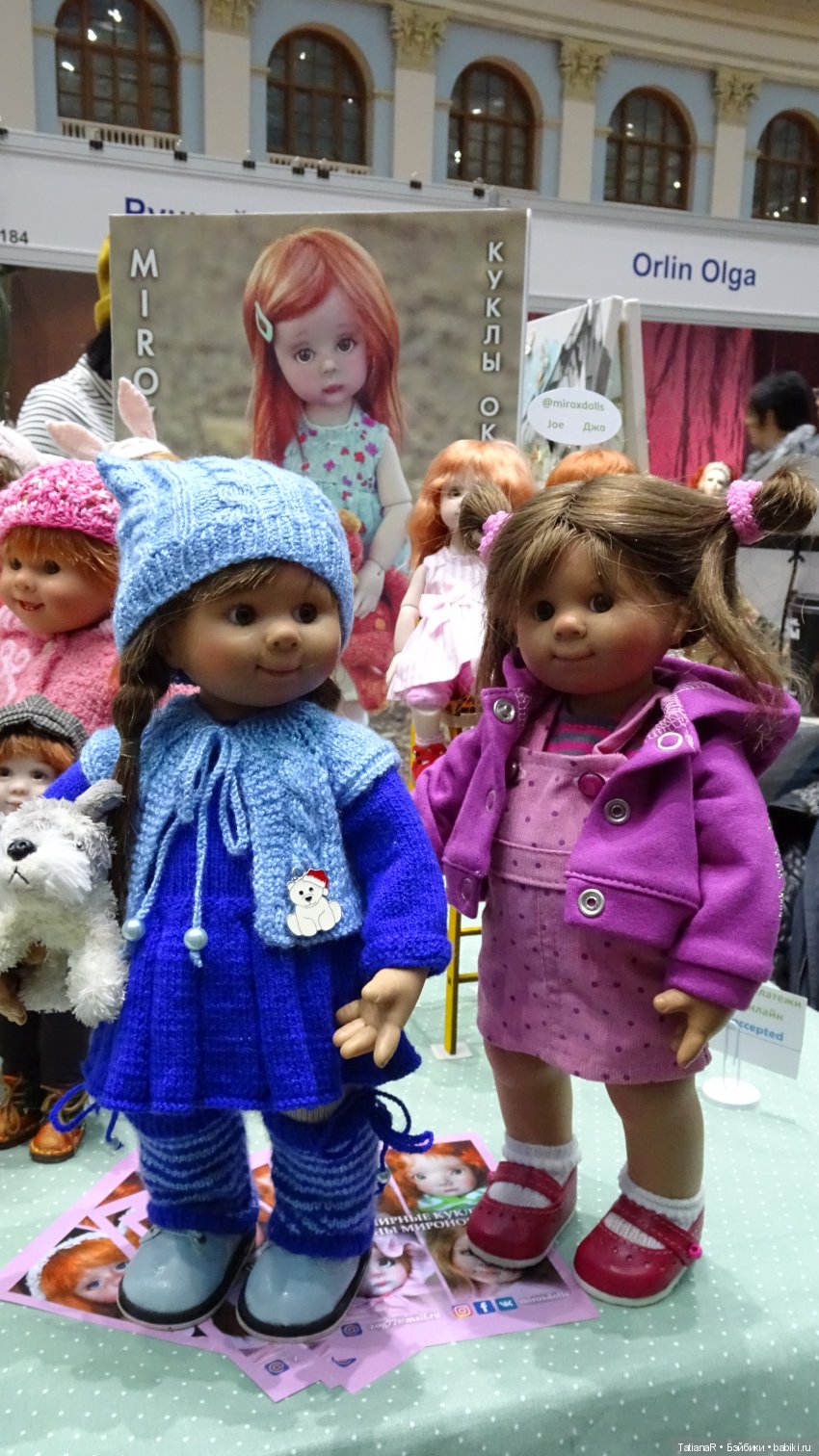 Вихтели на выставке "Искусство куклы", младшие сестры и сказочные домики | Бэйбики Вихтели на выставке "Искусство куклы", младшие сестры и сказочные домики (фото 2)