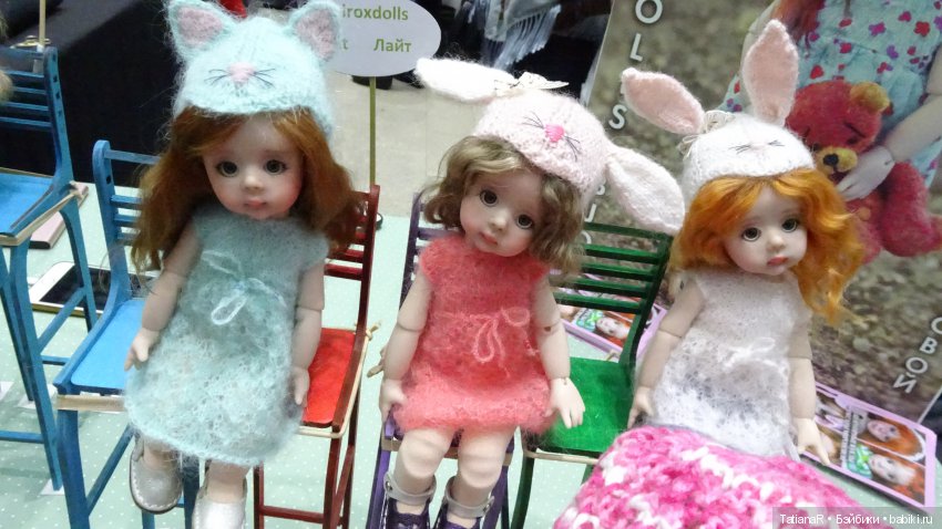 Вихтели на выставке "Искусство куклы", младшие сестры и сказочные домики | Бэйбики Вихтели на выставке "Искусство куклы", младшие сестры и сказочные домики