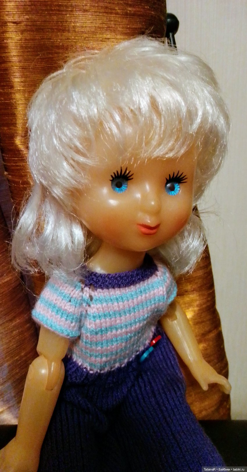 Про Петергоф. И советский эксклюзив. Кирово-Чепецкая шарнирная кукла (фото 3)