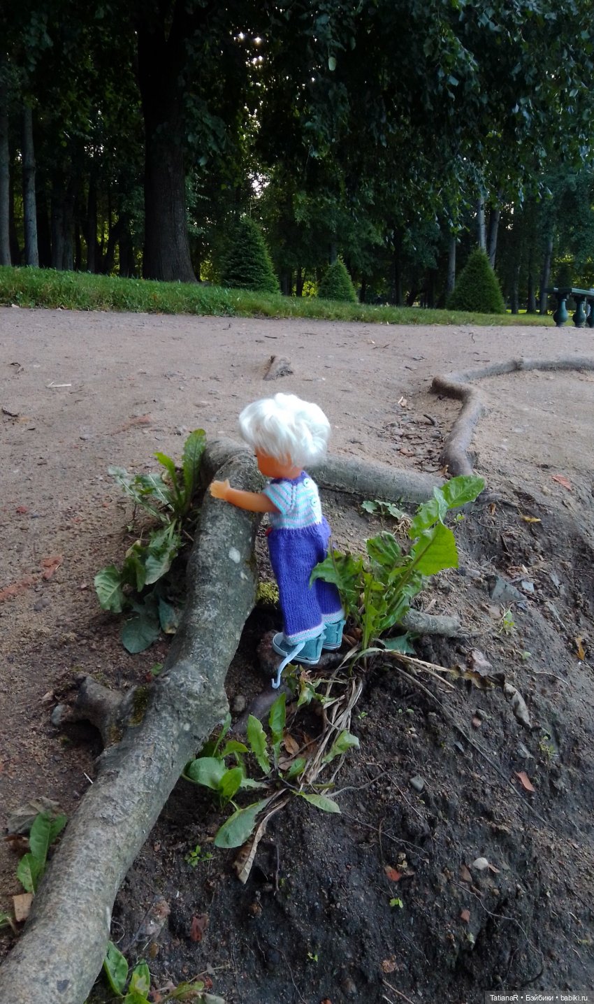 Про Петергоф. И советский эксклюзив. Кирово-Чепецкая шарнирная кукла