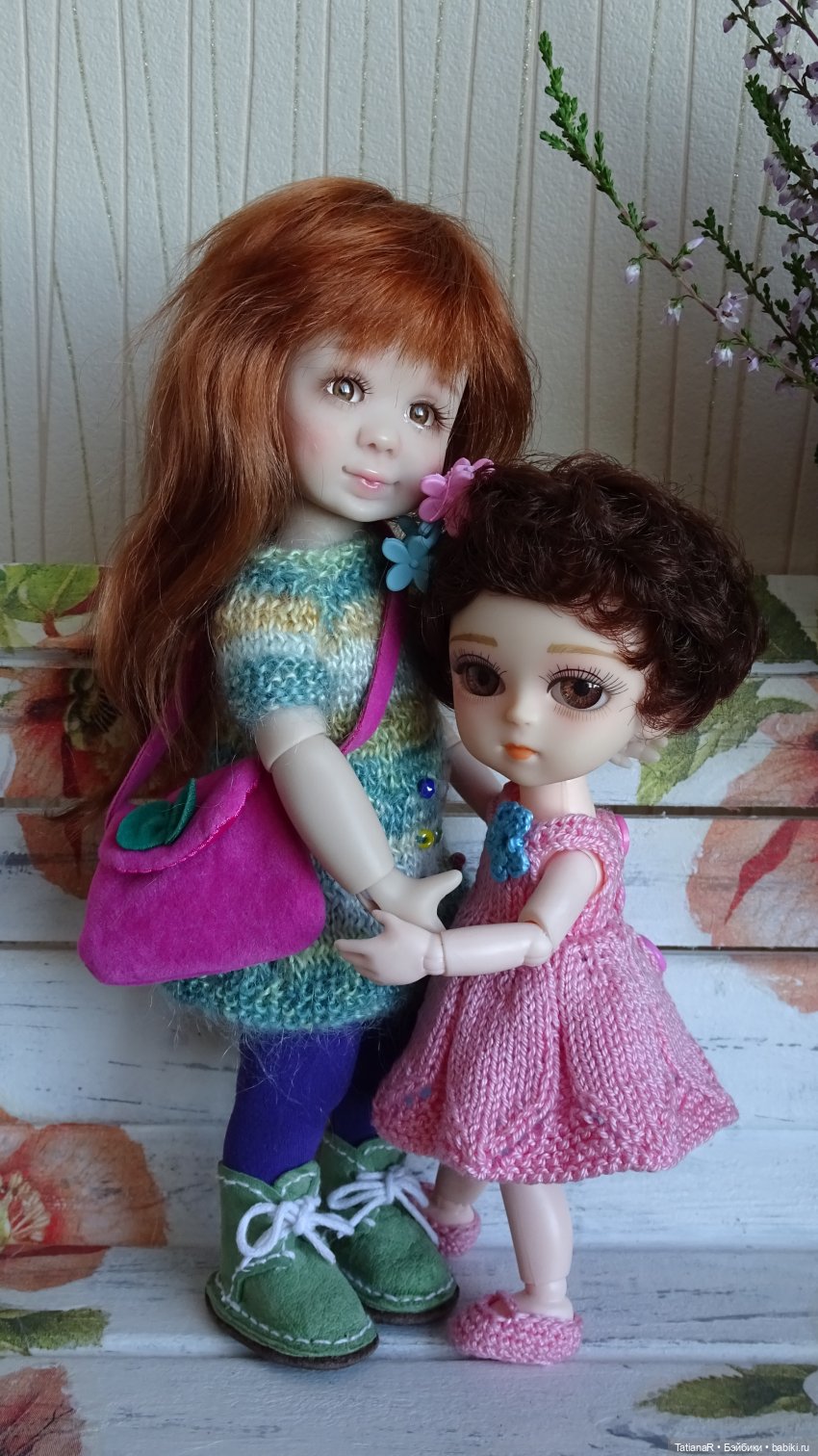 Подружки. Miroxdolls. Куклы Оксаны Мироновой