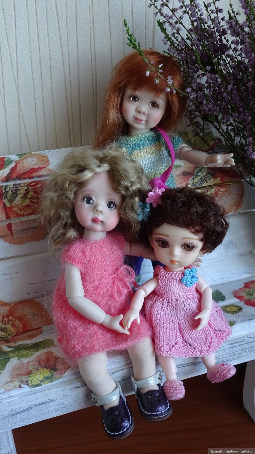 Подружки. Miroxdolls. Куклы Оксаны Мироновой