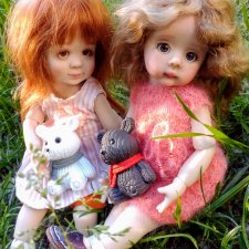 Летние Катюша и Эмилечка. Куклы Miroxdolls Оксаны Мироновой
