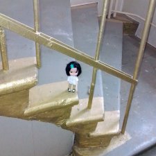 Старинный дом, его звучание, и новый опыт "Кукла в кармашке". Азиатская кукла DuoDing, автор Dokelly Toys