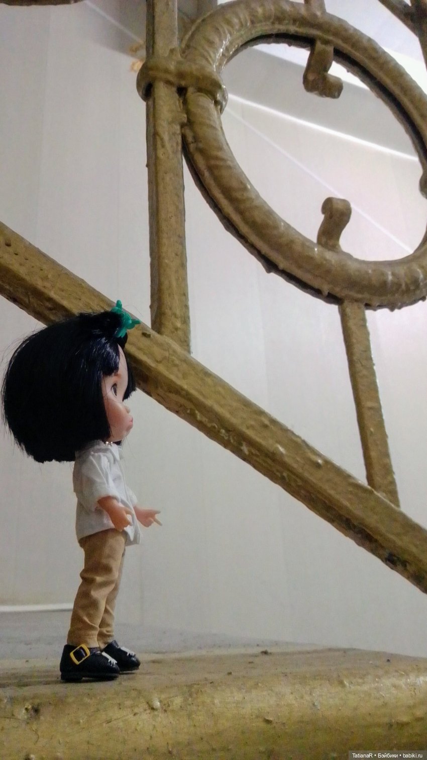 Старинный дом, его звучание, и новый опыт "Кукла в кармашке". Азиатская кукла DuoDing, автор Dokelly Toys