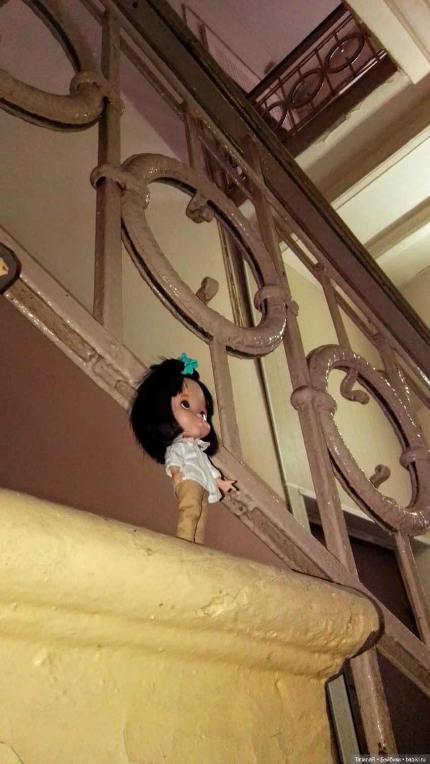 Старинный дом, его звучание, и новый опыт "Кукла в кармашке". Азиатская кукла DuoDing, автор Dokelly Toys