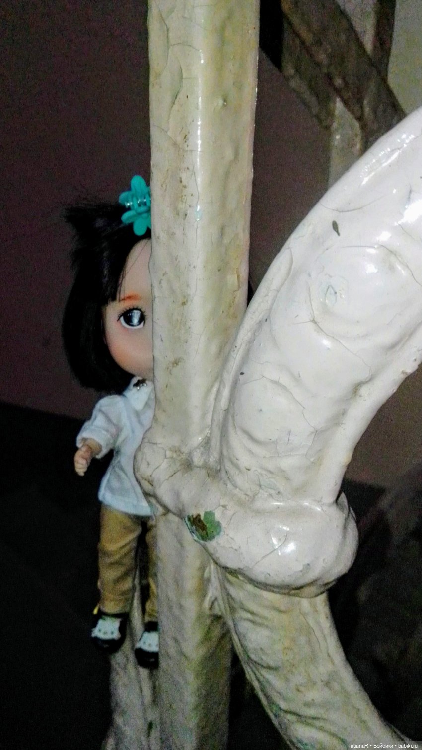 Старинный дом, его звучание, и новый опыт "Кукла в кармашке". Азиатская кукла DuoDing, автор Dokelly Toys