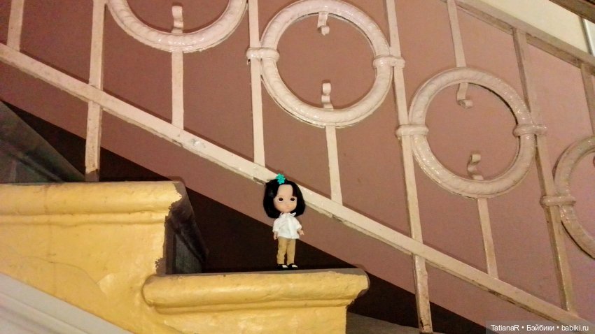 Старинный дом, его звучание, и новый опыт "Кукла в кармашке". Азиатская кукла DuoDing, автор Dokelly Toys