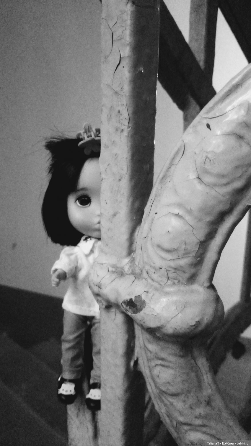 Старинный дом, его звучание, и новый опыт "Кукла в кармашке". Азиатская кукла DuoDing, автор Dokelly Toys