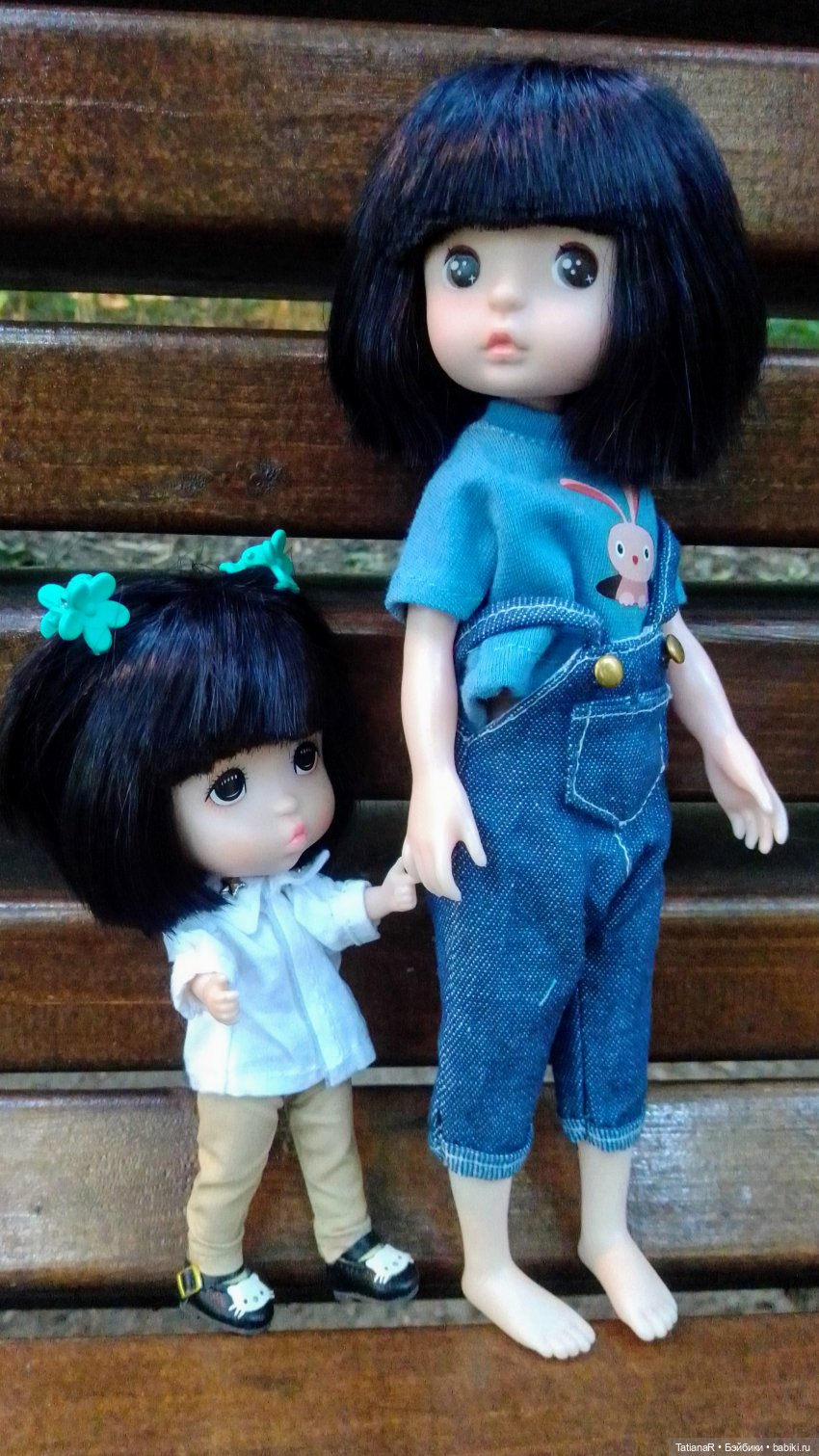 Даша и Синяя Шапочка. Ещё раз про мечты.Азиатские куклы DuoDing