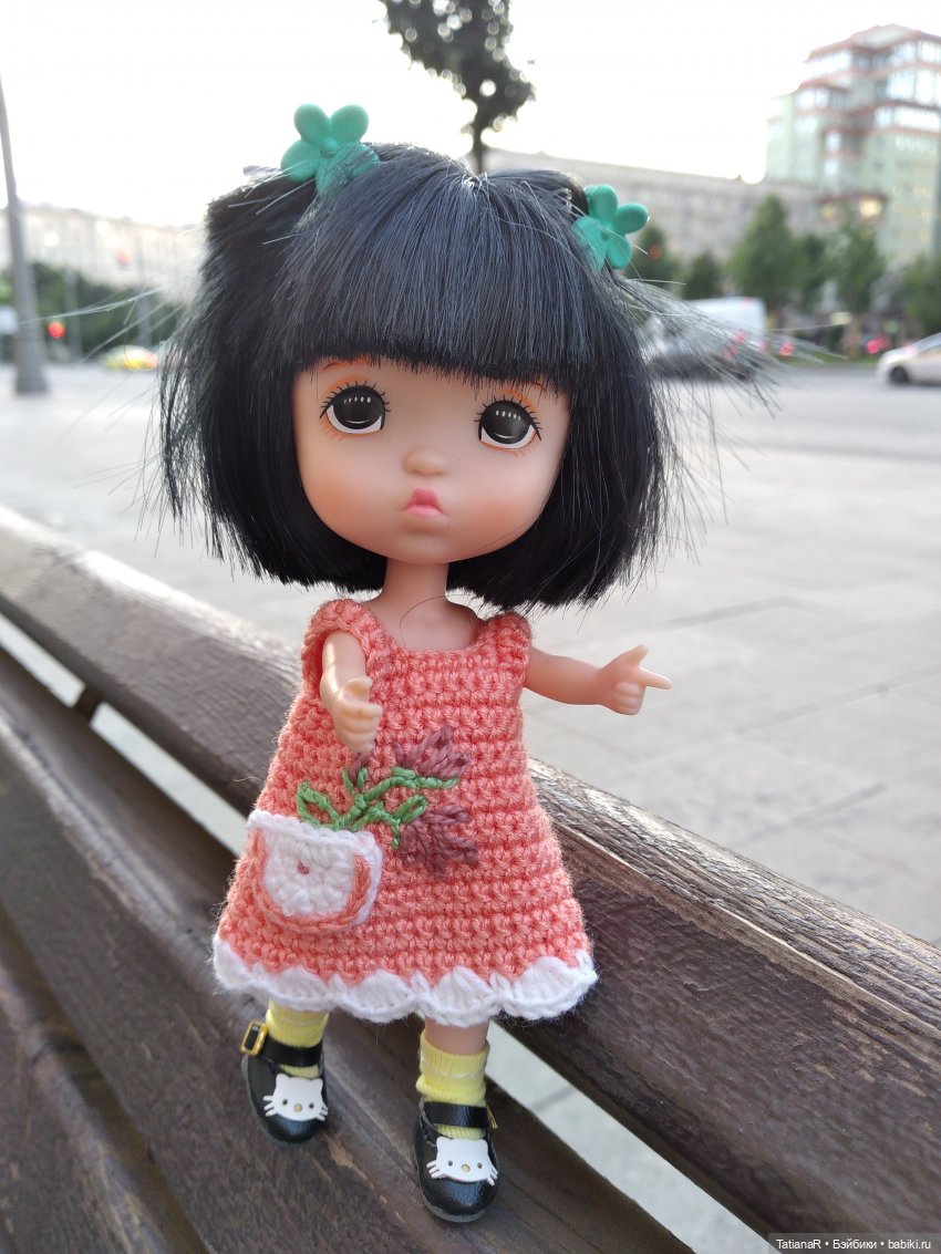 Данута и ее лето в городе. Азиатские коллекционные куклы DuoDing Dokelly Toys (фото 8)