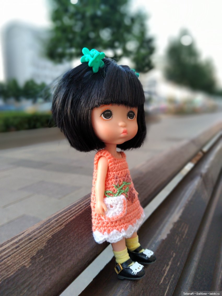 Данута и ее лето в городе. Азиатские коллекционные куклы DuoDing Dokelly Toys