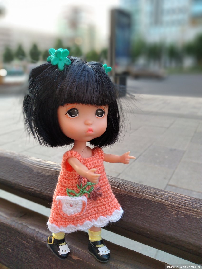 Данута и ее лето в городе. Азиатские коллекционные куклы DuoDing Dokelly Toys (фото 5)