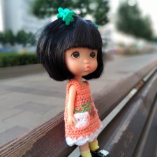 Данута и ее лето в городе. Азиатские коллекционные куклы DuoDing Dokelly Toys