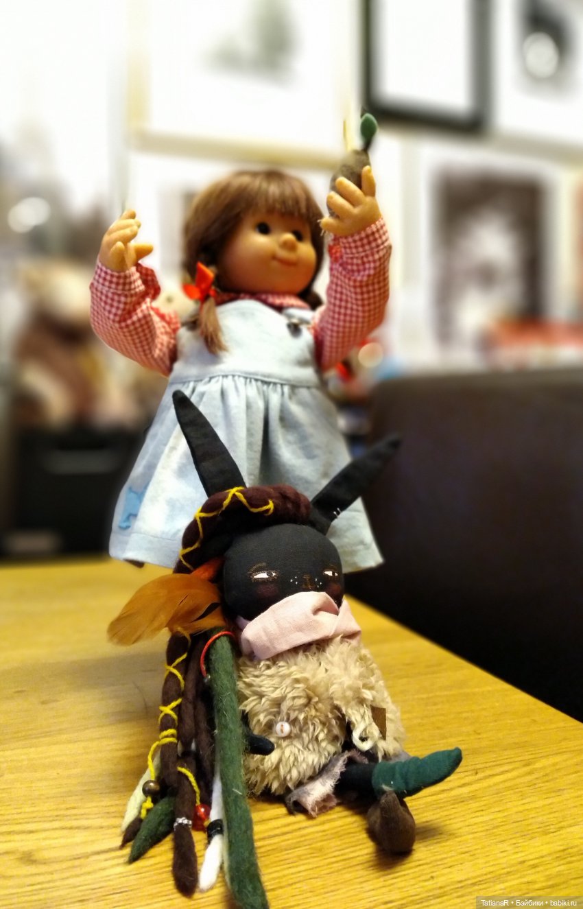 Аляска и Карапуз. Авторские куклы Елены Коротковой