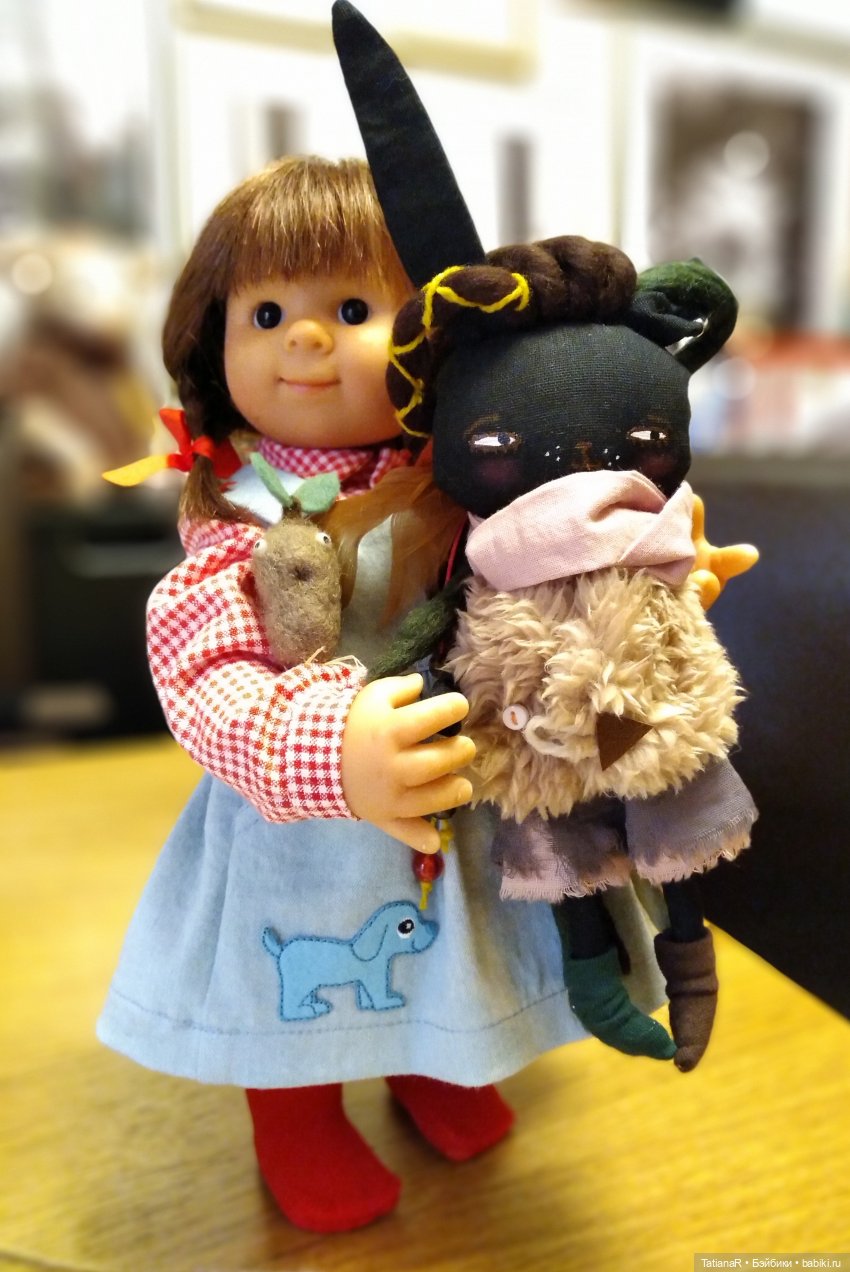 Аляска и Карапуз. Авторские куклы Елены Коротковой