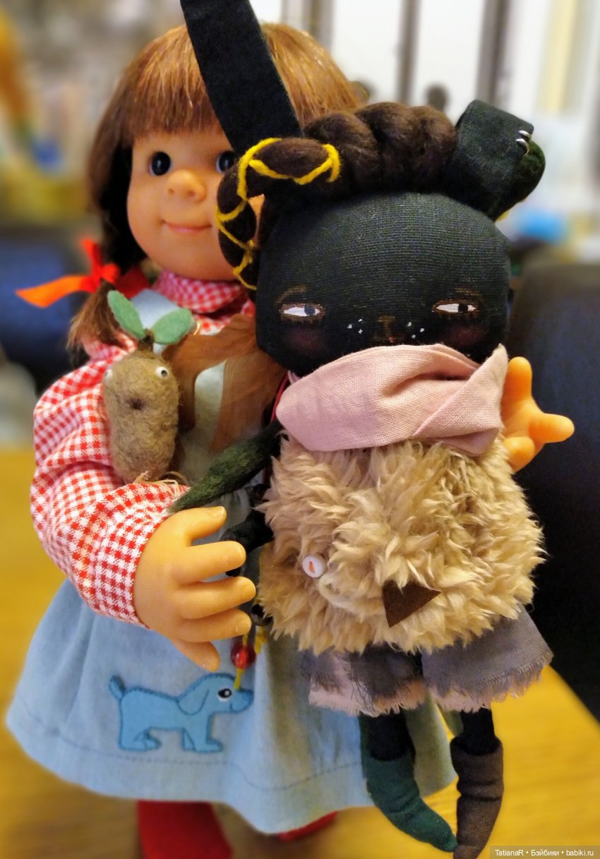 Аляска и Карапуз. Авторские куклы Елены Коротковой