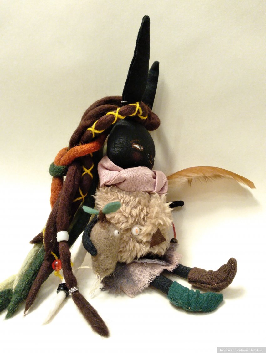 Аляска и Карапуз. Авторские куклы Елены Коротковой