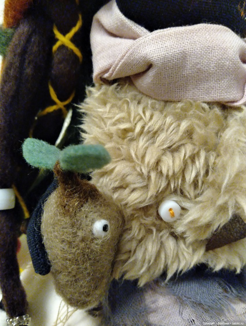 Аляска и Карапуз. Авторские куклы Елены Коротковой