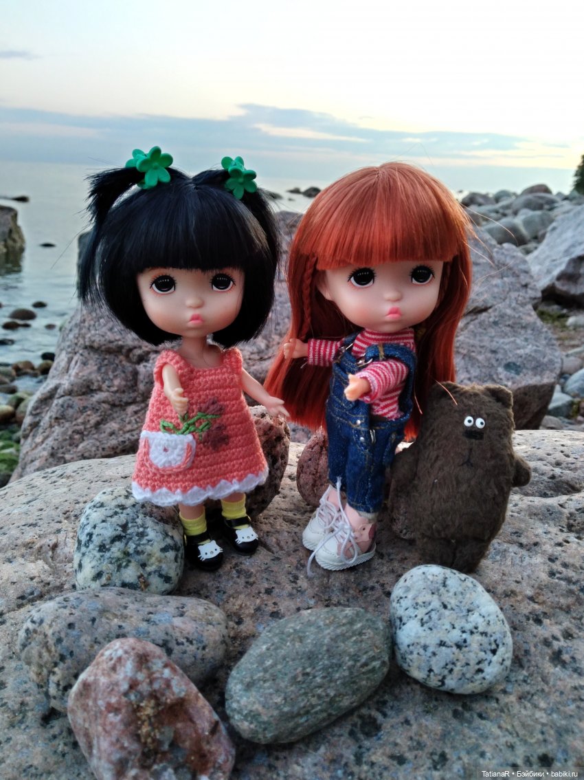 Дануткино лето на Финском заливе. Азиатские куклы Duoding Dokelly Toys