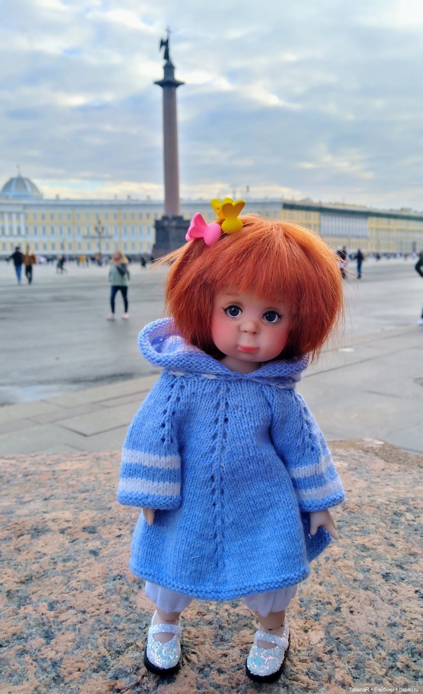 Прогулка по Петербургу с куклами Оксаны Мироновой