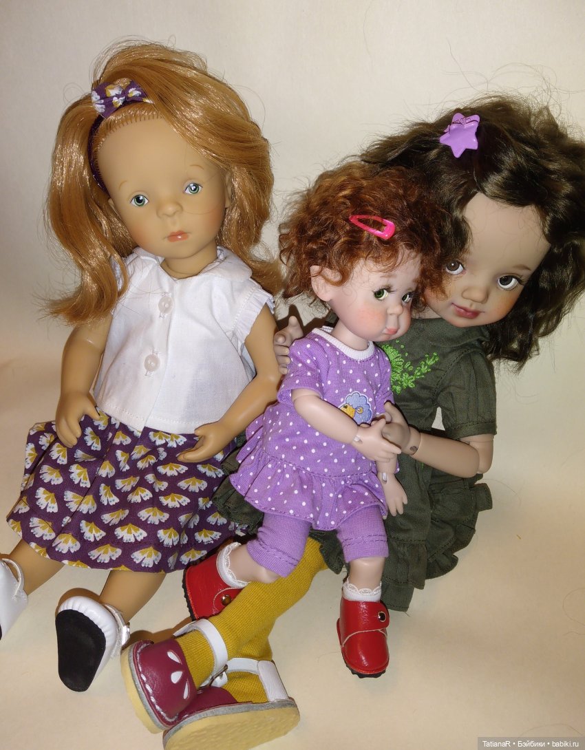 Яна и Богдана Miroxdolls, и их подружка Минуш Ванесса. Самая спонтанная фотосессия моих кукол