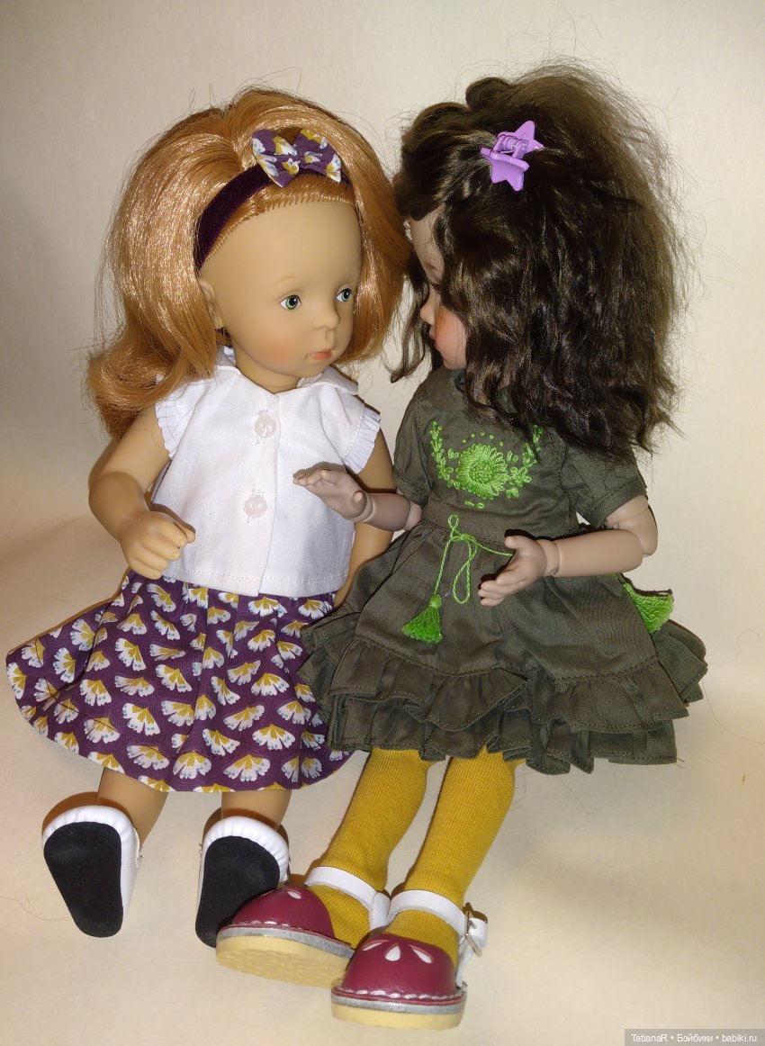 Яна и Богдана Miroxdolls, и их подружка Минуш Ванесса. Самая спонтанная фотосессия моих кукол