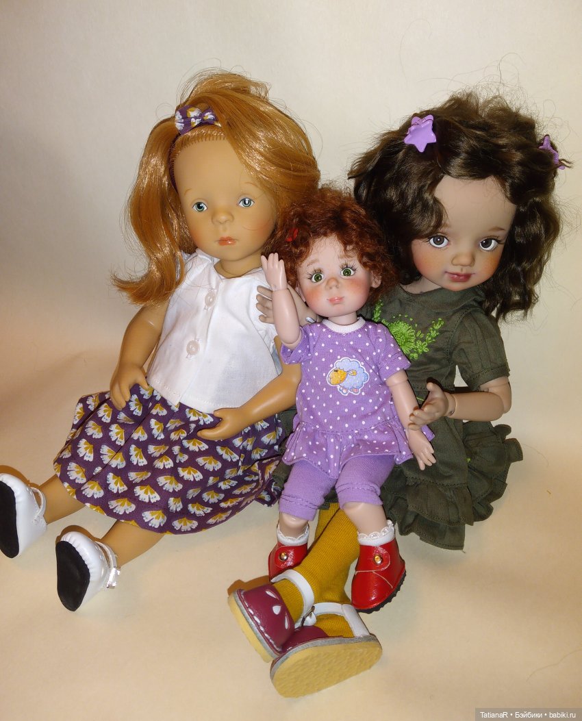 Яна и Богдана Miroxdolls, и их подружка Минуш Ванесса. Самая спонтанная фотосессия моих кукол