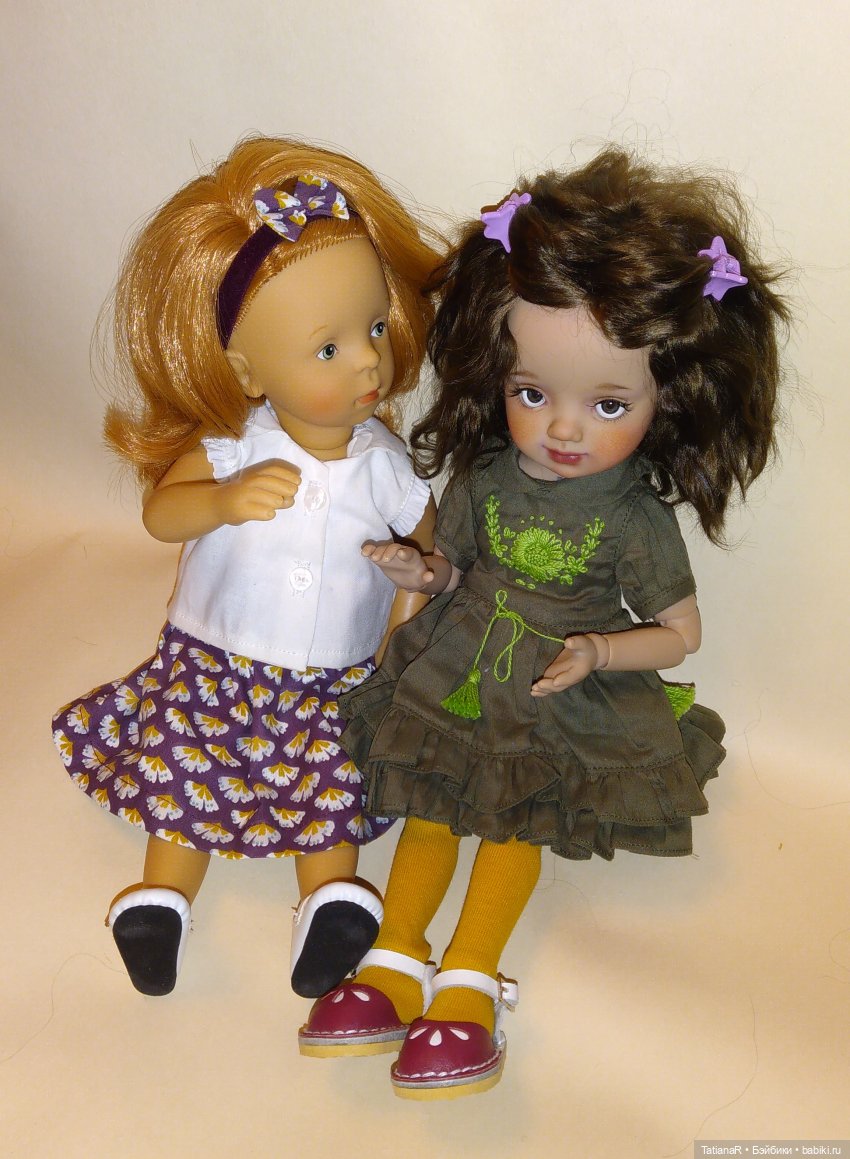 Яна и Богдана Miroxdolls, и их подружка Минуш Ванесса. Самая спонтанная фотосессия моих кукол