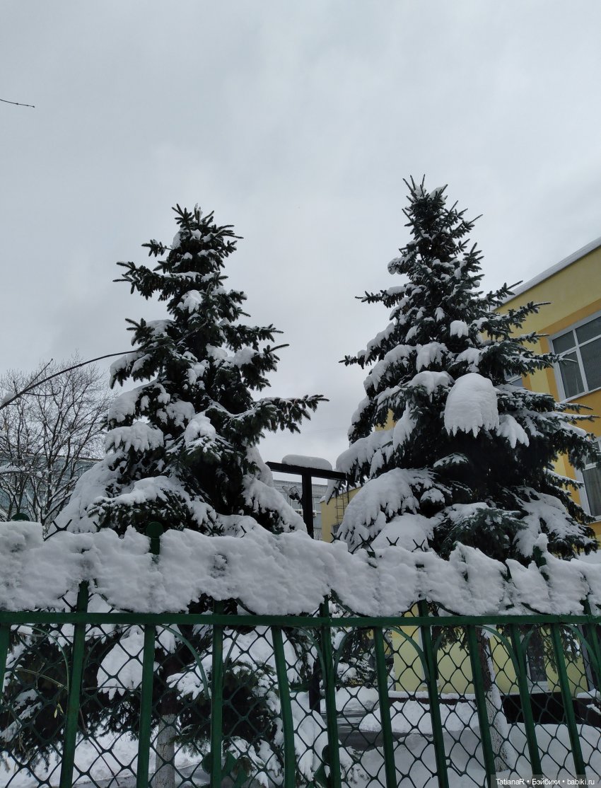 Мии - модницы мои, и апрельская зима