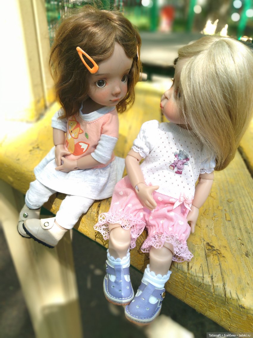 Таня и Яна в стране Великанов или Как надо правильно бояться. Авторские куклы БЖД Оксаны Мироновой