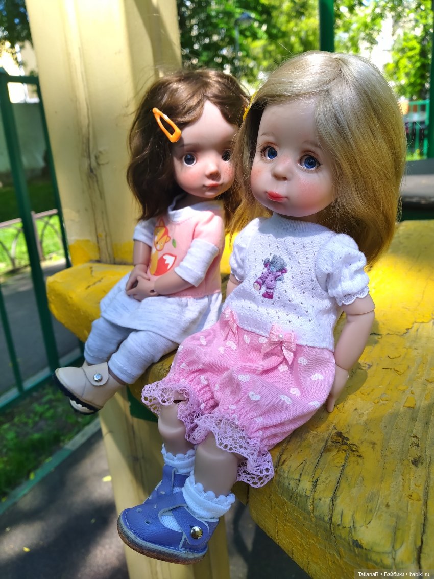 Таня и Яна в стране Великанов или Как надо правильно бояться. Авторские куклы БЖД Оксаны Мироновой