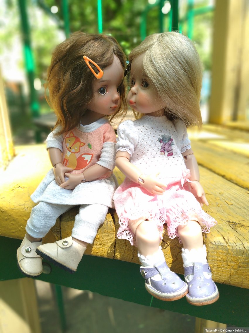Таня и Яна в стране Великанов или Как надо правильно бояться. Авторские куклы БЖД Оксаны Мироновой
