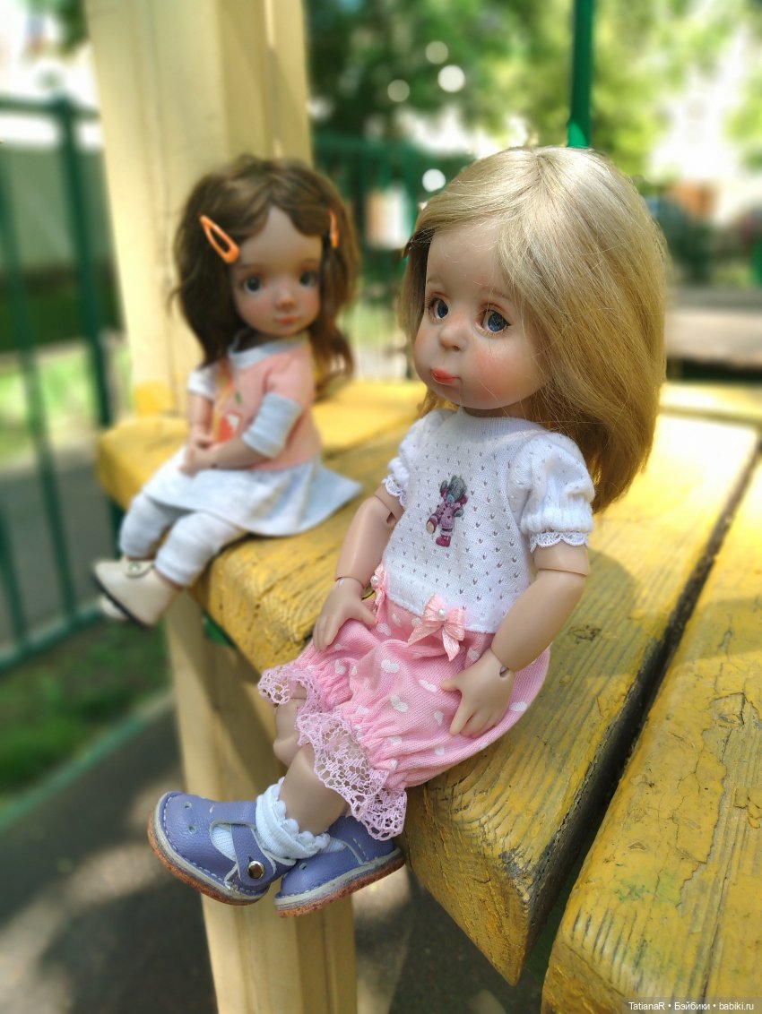 Таня и Яна в стране Великанов или Как надо правильно бояться. Авторские куклы БЖД Оксаны Мироновой