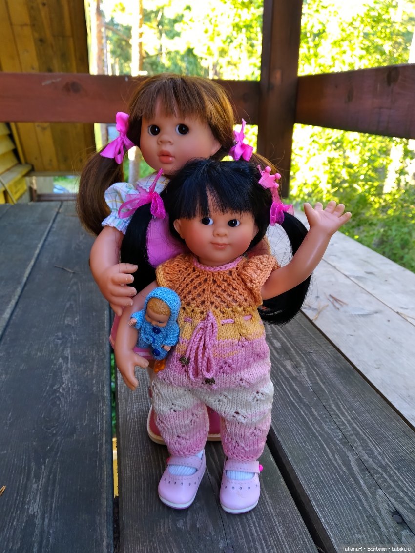 Две сестры. Вихтели Rosemarie Anna Muller | Бэйбики Две сестры. Вихтели Rosemarie Anna Muller